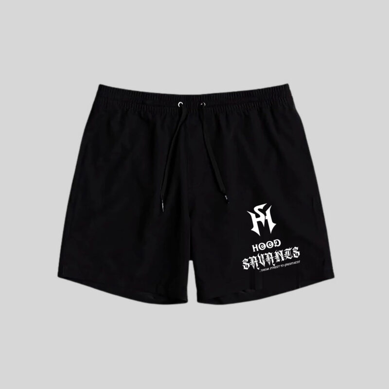 Savants Street Shorts with Logo Print