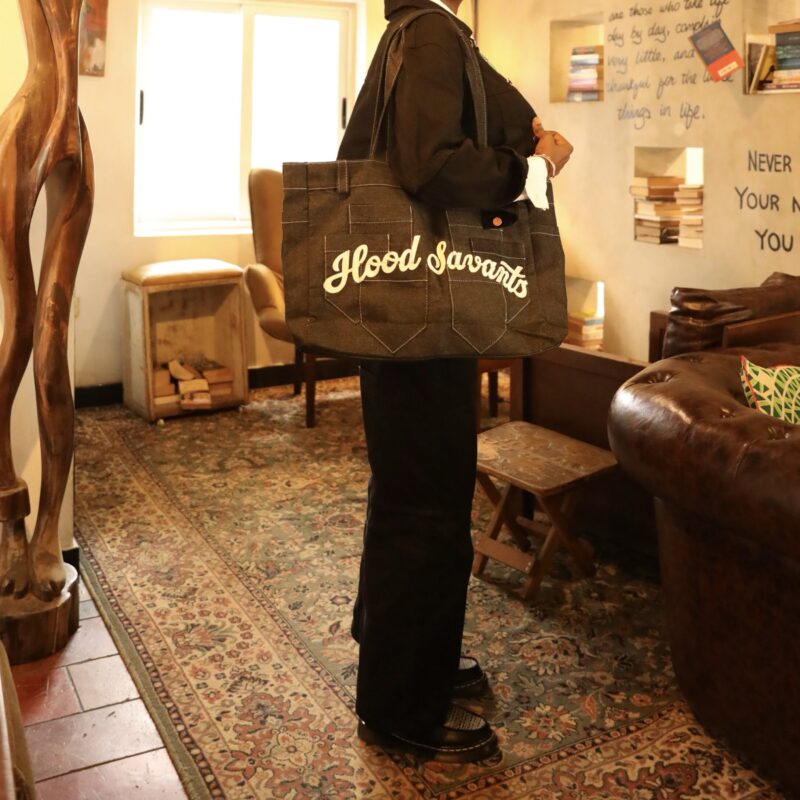 Savants Denim Tote Bag